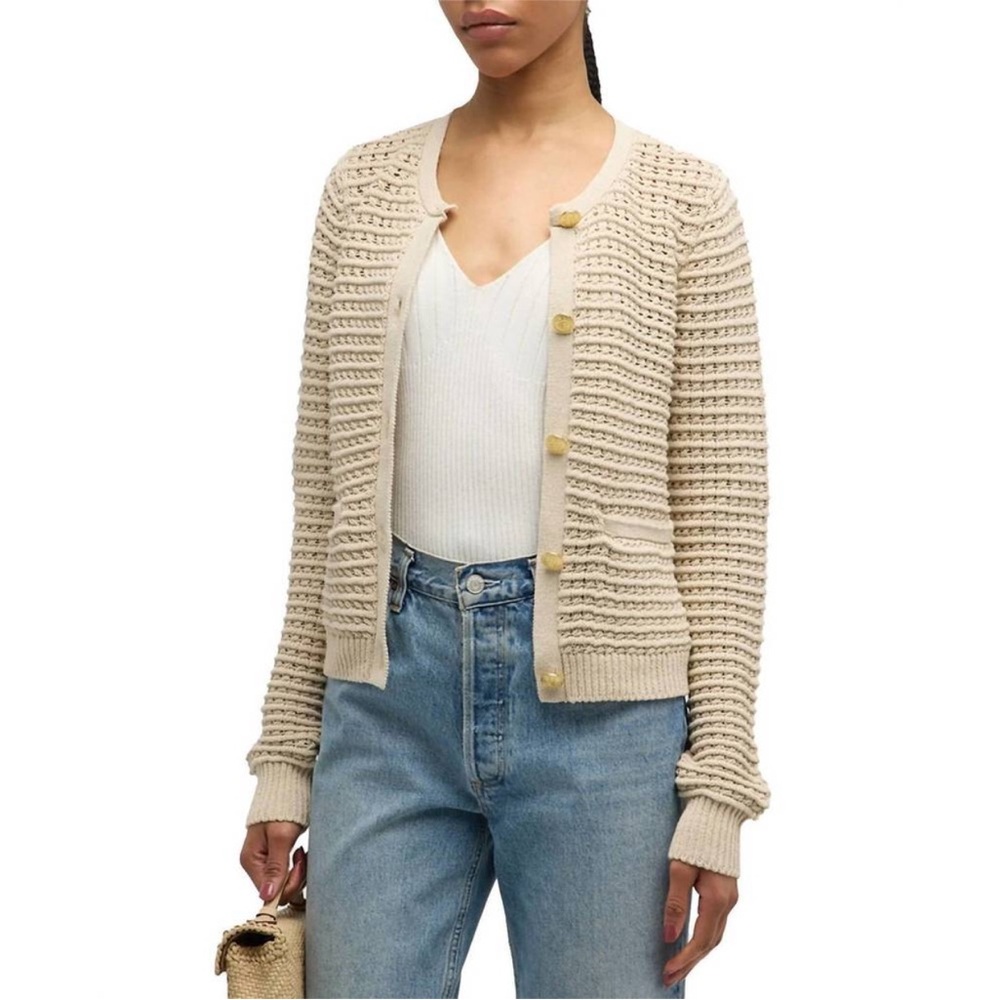 rag & bone Marlee Open Stitch Cardigan